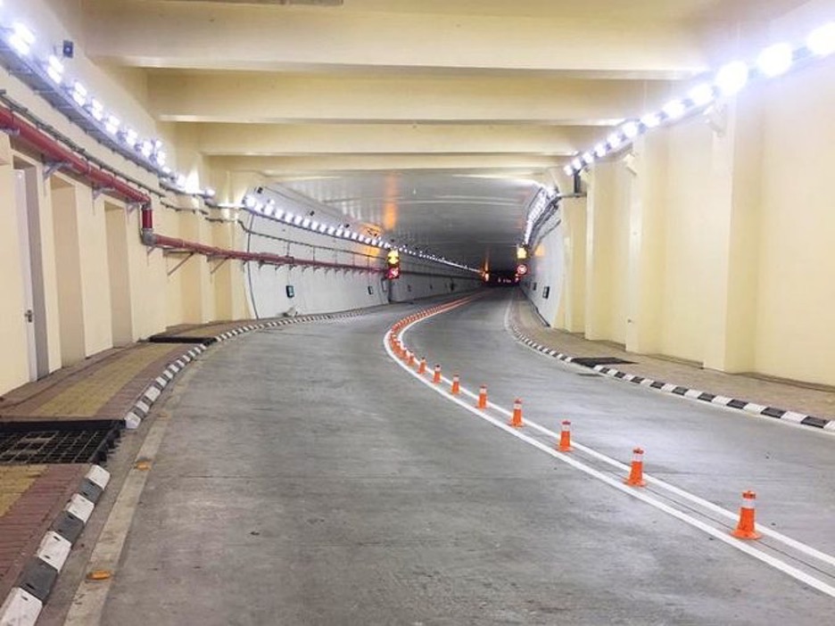 Tunnel in himalayas